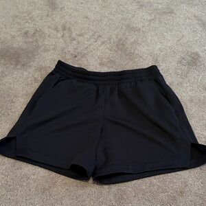 Kids Black Athletic Shorts - Comfortable Everyday Fit